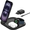 Belkin BoostCharge Cuffie Smartphone Orologio intelligente Nero USB Carica wireless Ricarica rapida Interno