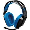Logitech G G535 Cuffia Wireless Head-band Gaming Nero, Blu