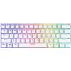 Savio WHITEOUT X2 RED tastiera universale USB QWERTY US International White