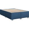 vidaXL Struttura letto senza materasso blu 140x200 cm tessuto