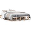 vidaXL Letto in legno massiccio senza materasso 150x200 cm in legno di pino
