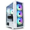 ZALMAN PC case I3 Neo TG White Mid Tower RGB fan x4, white