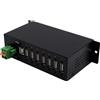 EXSYS EX-1179HMVS Hub di interfaccia USB 2.0 Tipo-B 480 Mbit/s Nero (EX-1179HMVS)