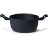 TVS Virtus Induction Casseruola 2 manici 24 cm Nero