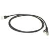 ACT Black 10 metri di cavo patch slimline per datacenter LSZH U/FTP CAT6A, senza strappi, con connettori RJ45 (DC7910)