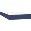 vidaXL Materasso a molle per bambini, blu, 80X160 cm, tessuto Lumarko!