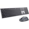 DELL Tastiera e mouse Dell Premier Multi-Device | KM7321W | Set di tastiera e mouse | Wireless | Ucraino | Grigio Titanio | 2,4 GHz