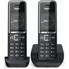 Gigaset Telefono cordless dect nero con segreteria telefonica Gigaset COMFORT550-DUO-BLACK