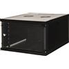Link Accessori LK1907U66N rack 6U Da parete Nero