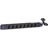 DSIT DS-8PDU-C14 Unità di distribuzione dell'alimentazione (PDU) 8 prese CA 1U nero (DS-8PDU-C14)