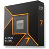 AMD CPU AMD RYZEN 7 9700X, 8-core, 3.8GHz, 40MB cache, 65W, AMD Radeon Graphics, socket AM5, BOX, bez chladiče