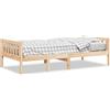 vidaXL Letto per bambini senza materasso 80x200 cm in legno di pino massiccio