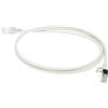 ACT Grigio 10 metri LSZH U/FTP CAT6A cavo patch slimline per datacenter senza strappo con connettori RJ45 (DC7010)