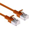 ACT Brown 7 metri di cavo patch slimline per datacenter LSZH U/FTP CAT6A senza strappi con connettori RJ45 (DC7207)