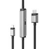 Alogic ULCHDPD02-SGR Cavo adattatore Alogic USB-C -> HDMI con 100W PD M/M 2m spacegr