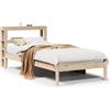 vidaXL Letto in legno massiccio senza materasso 90x190 cm pino