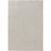 benuta tappeto da interno ed esterno Lou Bianco 160x230 cm tappeto soggiorno tappeto da esterno rettangolare fantasia moderno pelo corto scandinavo