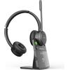 GEQUDIO WA9756 GEQUDIO GC-4 DECT und BT Duales Headset inkl. Basisstation