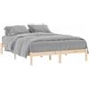 vidaXL Letto in legno massiccio senza materasso 152x203 cm pino