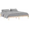 vidaXL Letto in legno massiccio senza materasso 193x203 cm pino