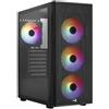 AeroCool Case Designer Black Mid Tower RGB V1