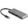 DELOCK 4 Port USB Type-C Hub mit 2x USB Typ-A und 2x USB-C