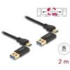 DELOCK USB Type-C 5 Gbps Data Link Kabel + KM Switch 2m
