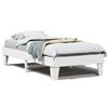 vidaXL Letto in legno massiccio senza materasso bianco 90x200 cm in legno di pino