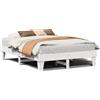 vidaXL Letto in legno massiccio senza materasso bianco 150x200 cm in legno di pino