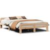 vidaXL Letto in legno massiccio senza materasso 150x200 cm in legno di pino