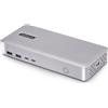 StarTech.com Docking Station USB4, USB-C 40Gbps, doppio video HDMI, fino a 2x 4K 60Hz 4:4:4 (RGB) o 2x 4K 120Hz 4:2:2, dock multi monitor, 6x USB, 2,5GbE, 100W PD - Dockingstation - USB4 / Thunderbolt 4 - 2 x HDMI - 1GbE, 2,5GbE - 180 Watt