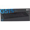 Logitech G G515 - Tastiera - TKL - Retroilluminata - USB - QWERTZ - Tedesco - Interruttore a chiave: GL Tactile - Debole