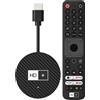 HD+ 22025 Dongle per Smart TV HDMI 4K Ultra HD Android Nero