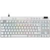 Logitech G PRO X RAPID - Tastiera - TKL - Retroilluminata - USB - QWERTZ - Tedesco - Tastiera: Lineare - Bianco