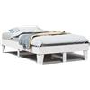 vidaXL Letto in legno massiccio senza materasso bianco 120x190 cm in legno di pino