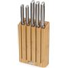 Joseph Joseph Elevate Steel 5-tlg. Messer-Set mit Bambus