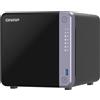 QNAP TS-432X-4G NAS/storage server Tower Ethernet LAN Black Alpine AL-524