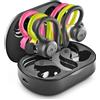 NGS Artica Jogger Auricolari Wireless In-ear Bluetooth 5.3 IPX7 Nero Verde Rosa