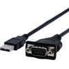 EXSYS GmbH Porta USB a 1S seriale RS-232 con cavo da 1,8 metri (chipset FTDI) (EX-13001)