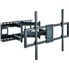 Techly Staffa a Muro Slim per TV LED LCD 60-120" Nero