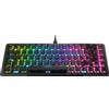Turtle Beach Vulcan II Mini, con cavo, USB, interruttori ottico-meccanici, tastiera QWERTY, LED RGB, nero