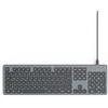 Hama USB-Tastatur CK-400 beleuchtet kabelgebunden Schwarz QWERTZ DE (00173058)