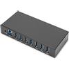 DIGITUS Hub USB 3.0 DIGITUS a 7 porte, linea industriale | Digitus