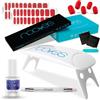 Big Buy Cooking Set manicure Nooves Premium gel rosso per unghie 8 pezzi