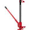 Wiltec Cric Wiltec 36'' fino a 3000 kg e altezza di sollevamento massima di 76 cm, cric agricolo fuoristrada, cric a stelo per veicoli fuoristrada, SUV e ATV, cric multiuso in acciaio