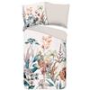 Muller Textil Copripiumino Good Morning 135x200 + 1* 80x80 cm - fiori