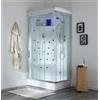 Kiamami Valentina Cabina doccia idromassaggio 70x110 sinistra | Iride