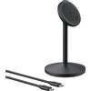 Anker MagGo, da interno, USB, ricarica wireless, nero
