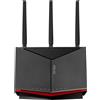 ASUS RT-BE86U router wireless 10 Gigabit Ethernet Dual-band (2,4 GHz / 5 GHz) Nero