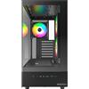 MONTECH XR vetro temperato nero x 2 (XR (B))